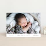 "Merritt" - Birth Announcements in Ink by Megan Davis - Front
