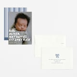 "casual hello" - Birth Announcements in Snow by Angela Marzuki - Assembled