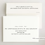 "Pano" - Birth Announcements in Snow by AK Graphics - FREE Recipient Addressing