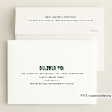 "Boldly Named" - Birth Announcements in Forest by Anna Elder - FREE Recipient Addressing