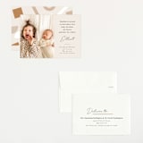 "Siblings" - Birth Announcements in Bamboo by Corinne Malesic - Assembled