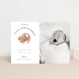 "Disney The Little Lion King" - Birth Announcements in Desert by Maja Cunningham - Front