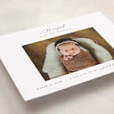 "Simply Lovely" - Birth Announcements in Pearl by Pixel and Hank - Detail