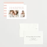 "Love-ly" - Birth Announcements in Blush by Lauren Chism - Assembled