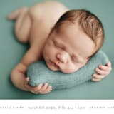 "most simple" - Birth Announcements in Warm Grey by Phrosné Barwood - Detail