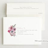 "Blossom Baby" - Birth Announcements in Rose by Morgan Ramberg - FREE Recipient Addressing