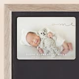 "Delicate Welcome" - Birth Announcements in Cloud by Olivia Raufman - Front