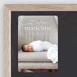 "Mist" - Birth Announcements in Parchment by Everett Paper Goods - Front
