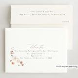 "Grace" - Birth Announcements in Rose by Nicoletta Savod - FREE Recipient Addressing