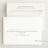 "Mini Confetti" - Birth Announcements in Sunrise by Townsend Majors - FREE Recipient Addressing