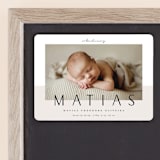 "Big News" - Birth Announcements in Ivory by Maria Hilas-Louie - Front