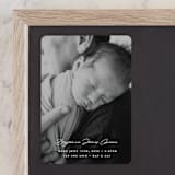 "Handwriting" - Birth Announcements in Snow by Bethan - Front