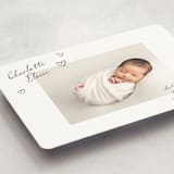 "Written" - Birth Announcements in Sand by Pixel and Hank - Detail