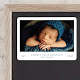 "With Love" - Birth Announcements in Lake by Vanessa Doyle - Front