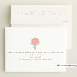 "Baby World" - Birth Announcements in Blush by Kanika Mathur - FREE Recipient Addressing