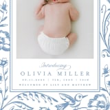 "Dreamy Garden" - Birth Announcements in Cloud by Teju Reval - Detail
