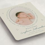 "Doodle Frame" - Birth Announcements in Deep Pond by Zove Ahhh - Detail