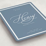 "Welcome Baby" - Birth Announcements in Sky by Blustery August - Detail
