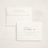 "Welcome Baby" - Birth Announcements in Sky by Blustery August - FREE Recipient Addressing