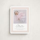 "Serene" - Birth Announcements in Blush by Jessica Williams - Front