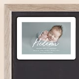 "Helena" - Birth Announcements in Pearl by Lisa Assenmacher - Front