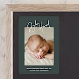 "headline" - Birth Announcements in Hunter by JoAnn Jinks - Front