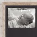 "Introduction" - Birth Announcements in Cloud by Sara Hicks Malone - Front