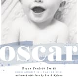 "Painted Splash Name" - Birth Announcements in Aqua by Alethea and Ruth - Detail