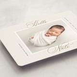 "Sweet Stripes" - Birth Announcements in Sand by Gwen Bedat - Detail