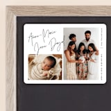 "signature frames" - Birth Announcements in Cloud by JoAnn Jinks - Front