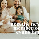 "NEWEST" - Birth Announcements in Cloud by Lori Wemple - Detail