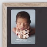 "New Kid" - Birth Announcements in Chalk by Amy Payne - Front