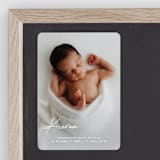 "raclette" - Birth Announcements in Marshmallow by chocomocacino - Front