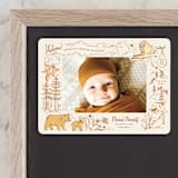 "Baby Bear" - Birth Announcements in Cream by Morgan Ramberg - Front