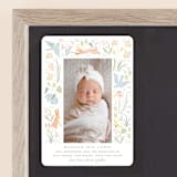 "Baby Garden" - Birth Announcements in Sky by Eve Schultz - Front
