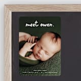 "Meet Cute" - Birth Announcements in Snow by Lauren Chism - Front