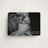 "That's My Name" - Birth Announcements in Cloud by Brandy Folse - Front