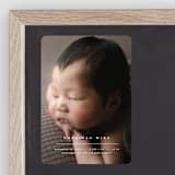 "Primary" - Birth Announcements in Vanilla by Pixel and Hank - Front
