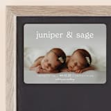 "sweet nostalgia" - Birth Announcements in Cloud by Brittany Braithwaite - Front