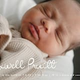 "Written Whimsy" - Birth Announcements in Snow by Lauren Chism - Detail