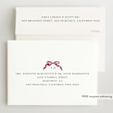 "Gibson" - Birth Announcements in Berry by Pati Cascino - FREE Recipient Addressing