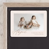 "Dainty" - Birth Announcements in Flower by Pixel and Hank - Front