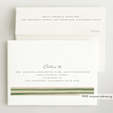 "Vintage Stripes" - Birth Announcements in Candy Apple by Teju Reval - FREE Recipient Addressing
