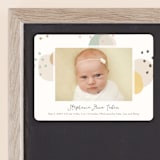 "Dreamy Bubbles" - Birth Announcements in Eggnog by Betsy Siber - Front