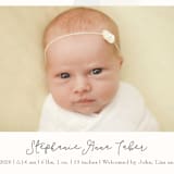 "Dreamy Bubbles" - Birth Announcements in Eggnog by Betsy Siber - Detail