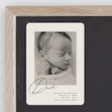 "Dashing" - Birth Announcements in Vanilla by Olivia Raufman - Front