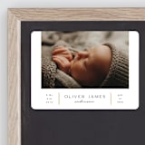 "New Day" - Birth Announcements in Cotton by Iveta Angelova - Front