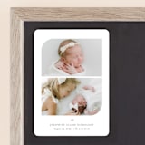 "Camber" - Birth Announcements in Cotton Candy by Jessica Williams - Front