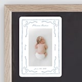 "Arabella" - Birth Announcements in Sky by Jelena Vuletic - Front