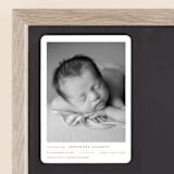 "Modern Grid" - Birth Announcements in Sand by Alexandra Cohn - Front